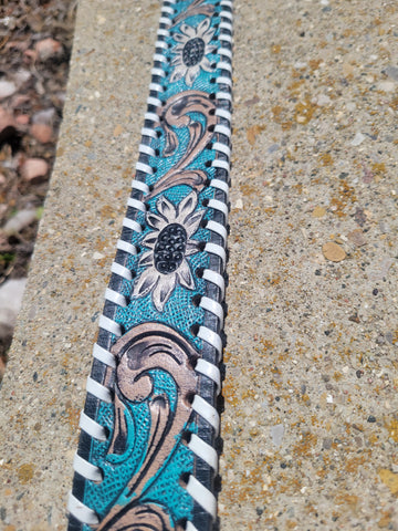 Snowy Turquoise Strap