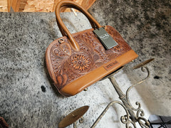 Petals Tooled Bag